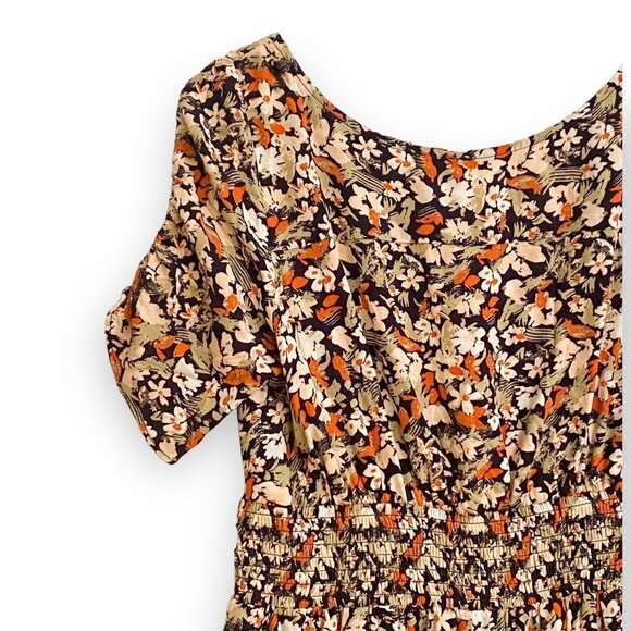 Free People Dress,  Forget Me Not Floral Print, Black, Size 6, new with tag - Picture 12 of 15